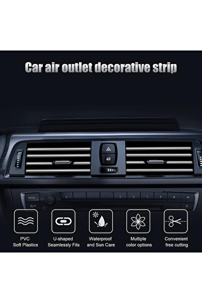 Othes 10 car air vent decoration, 20 cm car shape decoration, DIY car air conditioning outlet decoration