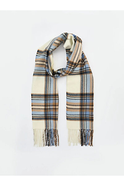 LC Waikiki Plaid Patterned Women's Scarf