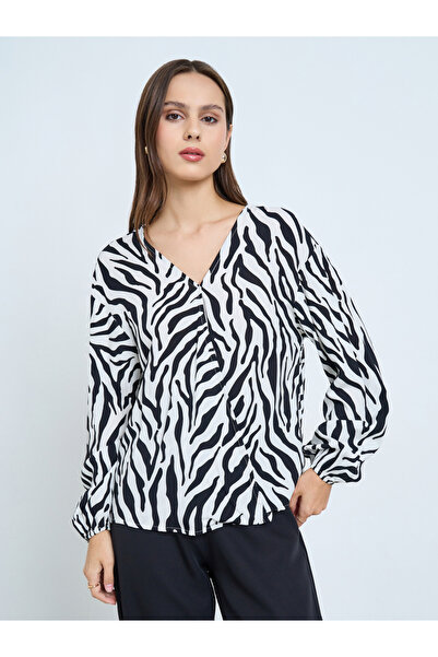 Take Two By Styli Animal Print Top and Trousers Co-Ords