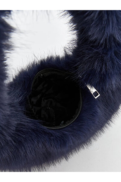 LC Waikiki Furry Women's Baguette Bag