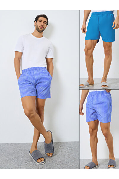 Styli عبوة من قطعتين - بوكسر قطني للرجال