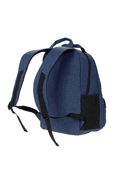 Diplomat Casual backpack Boston BF 29, 44x30x20 cm, 20L, canvas, navy blue