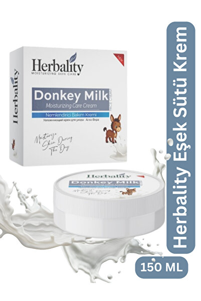 herbalıty Eşek Sütü Nemlendirici Bakım Kremi 150 ml