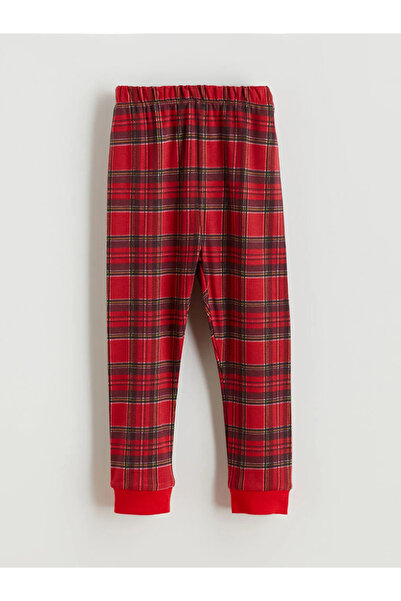 LC Waikiki Bicycle collar bear teddy Printed baby girl pajama set