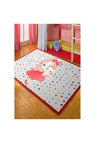 ZUBI HOME Non-slip rug for living room/bedroom, ZUBI HOME, 120x180cm, Princess and Cat