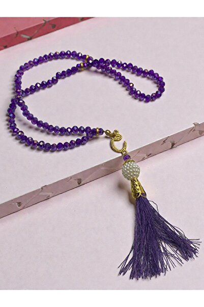 Hac AVM Cadou İnci - Rozariu din piatră de cristal și perle Pü cu ciucuri Cad...