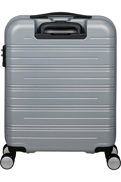 American Tourister HIGH TURN-902 Medium Silver Suitcase-67/24 cm, 4 H-Spin Wheels