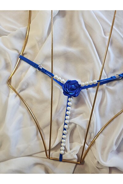 G&H UNDERWEAR Chiloți tanga cu perle