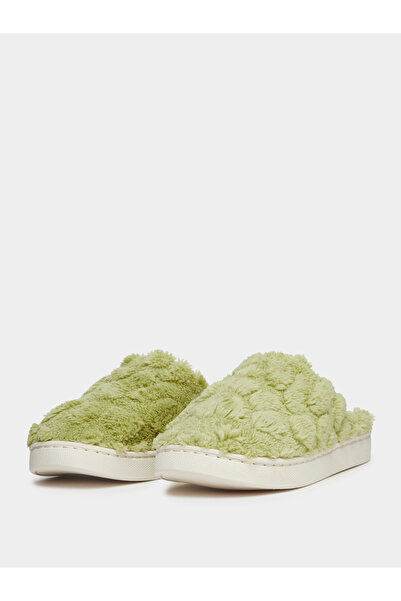 Take Two By Styli Solid Plush Bedroom Slippers