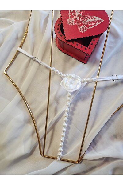 G&H UNDERWEAR Στρινγκ εσώρουχο με πέρλες