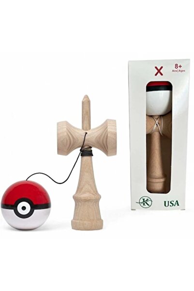 OEM Professional Kendama Pokemon - Red