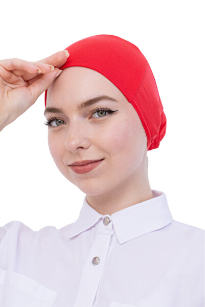 Modish Group Practical Bone Cotton Hijab Inner Bonnet, Ready-To-Wear Viscose Hat for Headscarf, for Prayer Daily Use