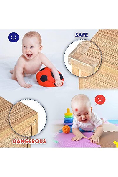 Generic 20 Pack Baby Corner Protectors - Clear Table Corner Guards for Furniture
