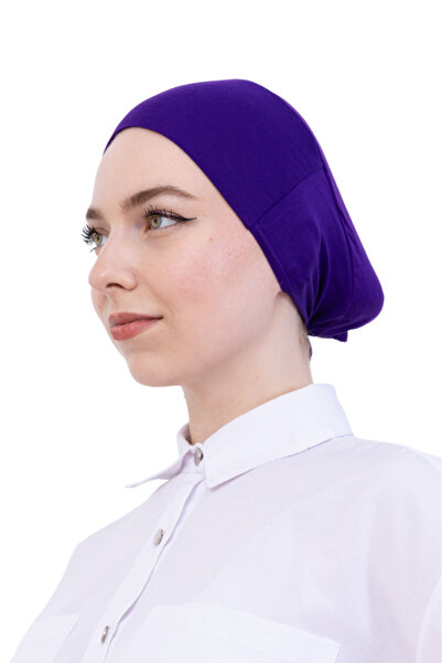 Modish Group Practical Bone Cotton Hijab Inner Bonnet, Ready-To-Wear Viscose Hat for Headscarf, for Prayer Daily Use