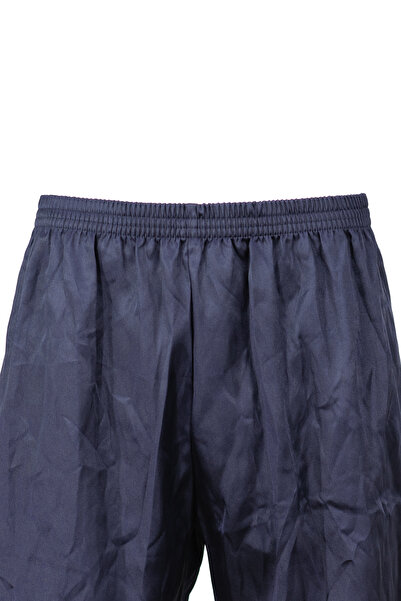 Oppland Men's Satin Fabric Shorts Solid Color Elastic Waistband No Pockets Relaxed Fit Lightweight Fabric