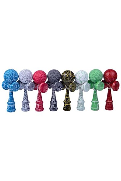 INNY Jucărie Kendama din lemn - joc interactiv pentru copii, multicolor