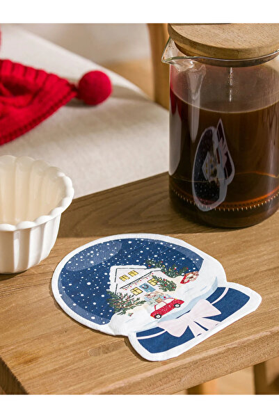 LC Waikiki Lcw Home Mixed Christmas Themed Paper Napkins 20-Pack