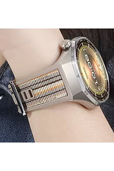 Alstrap Huawei Watch Gt6 Pro 46mm Compatible Composite Woven Silicone Band Strap