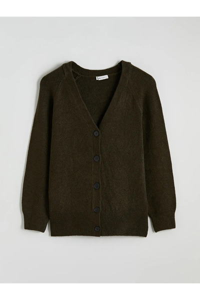 LC Waikiki V-Neck Women's Knitwear Cardigan