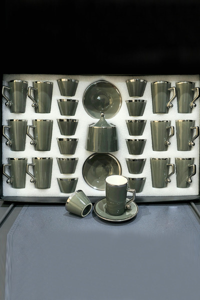 Generic Uniquely designed 12-piece coffee cup set