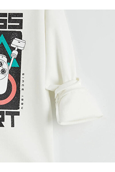 LC Waikiki Playstation Printed Boys' Thick Sweatshirt