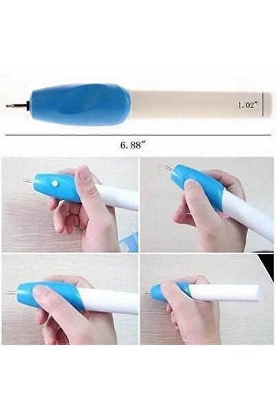 Generic Electric multi-color engraving pen 15.00 X 2.50 X 2.50cm