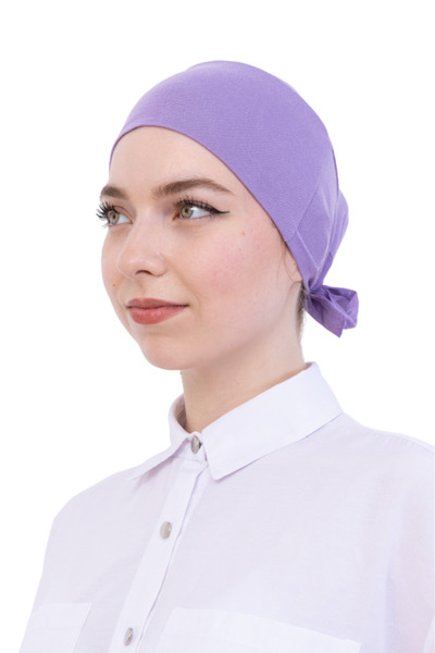 Modish Group Practical Bone Cotton Hijab Inner Bonnet, Ready-To-Wear Viscose Hat for Headscarf, for Prayer Daily Use