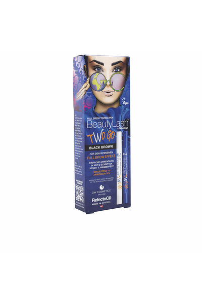 Refectocil Eyelash Dye BeautyLash Two Go Black Brown 2 Pieces