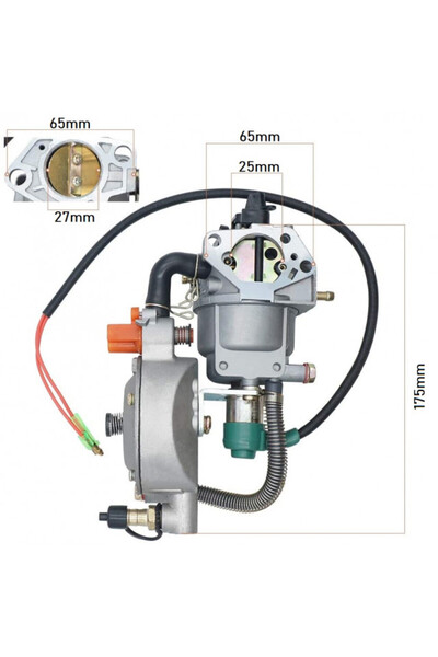 Roco LPG generator conversion kit Honda GX 390, 188F (13HP)