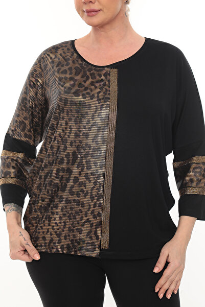 KRUVAZE BÜYÜK BEDEN.OVER SİZE.ÖN VE KOLLAR TAŞLI.4/3 KOL