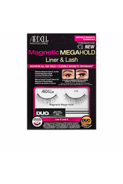 Ardell Set of false eyelashes Magnetic Megahold Liner & Lash Nº 110