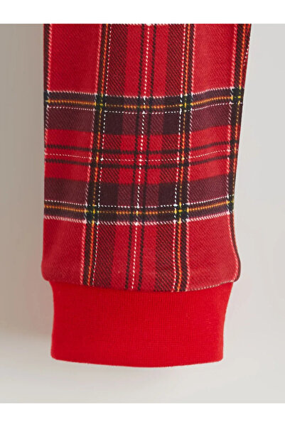 LC Waikiki Bicycle collar bear teddy Printed baby girl pajama set