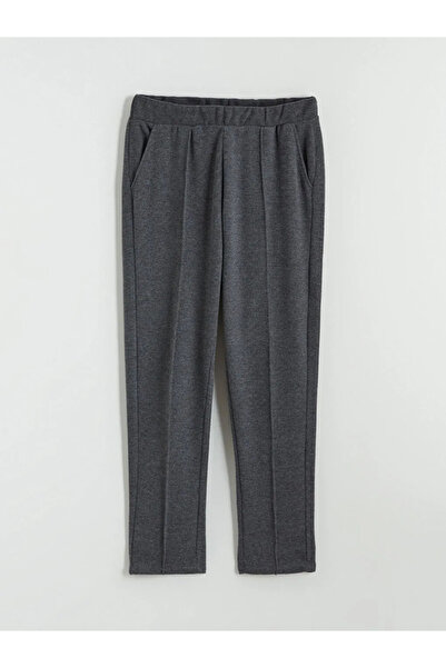 LC Waikiki Γυναικείο παντελόνι με ελαστική μέση σε μεγάλο μέγεθος