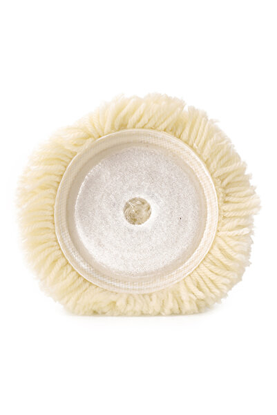 Lawazim Wool Buffing Pad 4.5inch - Polishing Pad for Cars and Surfaces