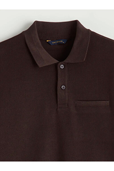 LC Waikiki Мъжки суитшърт с поло яка