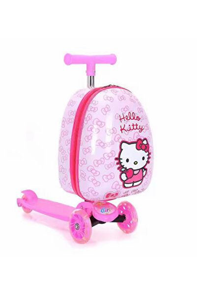 GENERAL Ride-on Travel Scooter Trolley Bag - Hello Kitty Themed