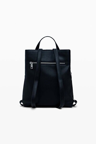 Desi Small perforated backpack with studs