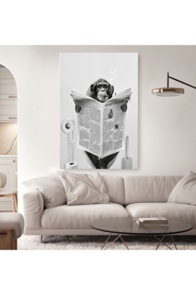 özkacar WC AMUZANT Maimuță TOALETĂ CAFENELE RESTAURANT MAGAZIN Decorație Tabl...