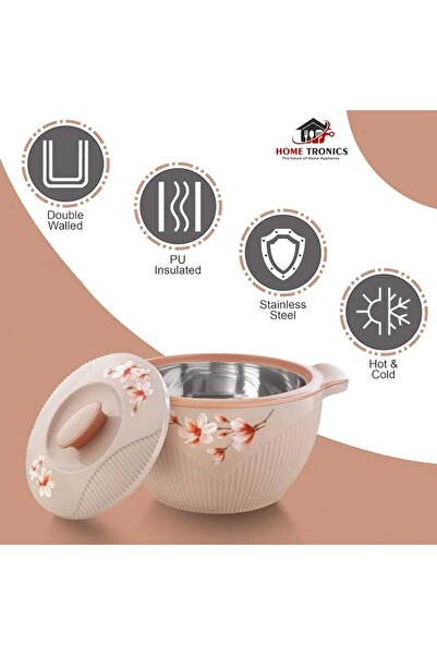 dealshopromania Caserolă izolată Stylo de 2,1 litri cu capac