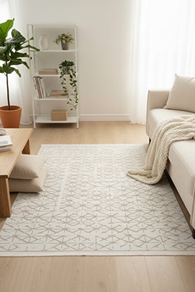 Ayduran Halı Classi Bambu Saten İpeksi Floşlu Kaymaz Taban Yıkanabilir Halı