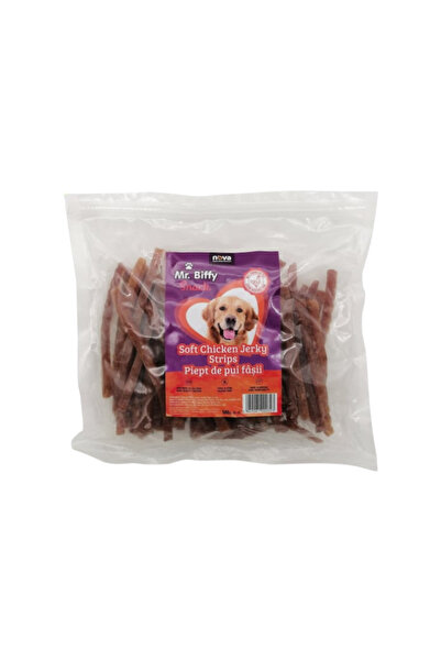 Mr. Biffy Recompense pentru câini, fâșii moi de piept de pui, 500 g