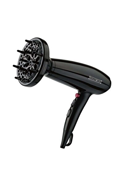 dealshopromania Uscare rapidă și coafare cu uscătorul de păr negru Royalty Li...