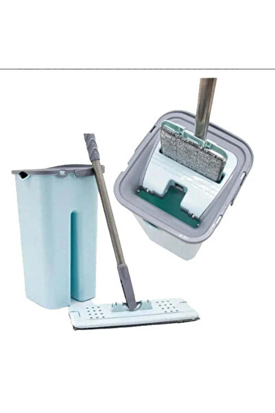 dealshopromania Mop profesional cu două cuve de spălare și uscare ZP-300