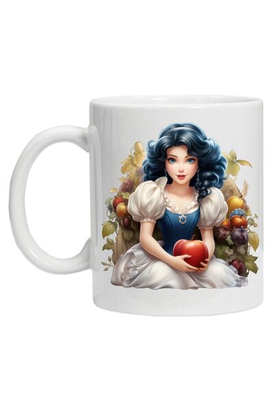 CRD PRINT Personalized mug "Snow White", CRD PRINT, 330 ml, white
