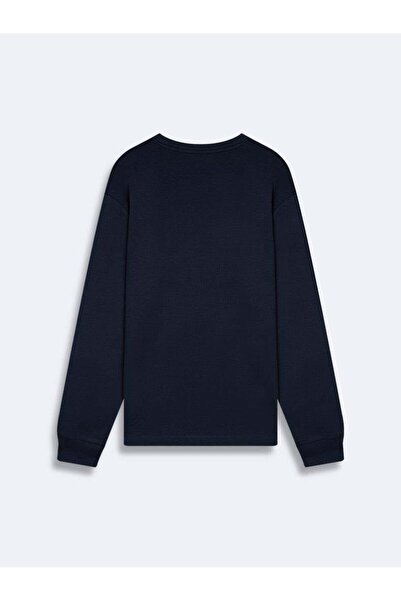 Ltb Φούτερ Mıhele New Crew Neck με μακρύ μανίκι και κανονική εφαρμογή