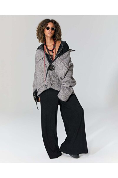 LAMANTE Dikiş Detaylı Kısa Kaban