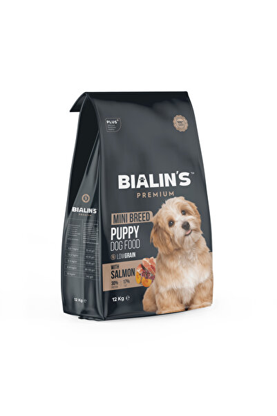 Bialins Premium Mini Breed Yavru Köpek Maması Somonlu 12kg