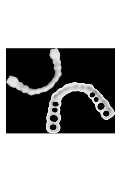 Generic A pair of reusable teeth whitening dental care accessories, multiple colors, 7*7*7cm