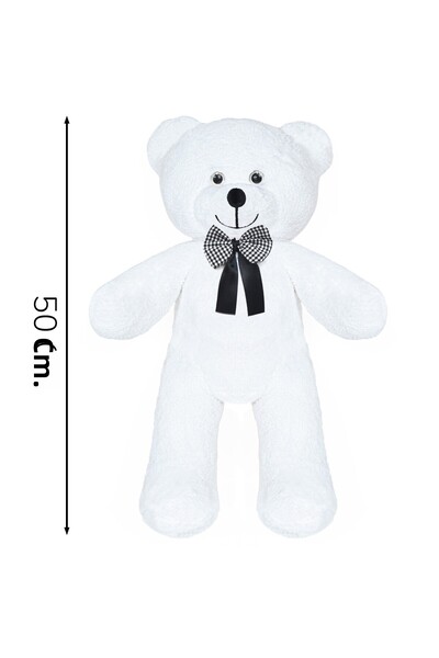 Özgüner Oyuncak 50 cm Plush Teddy Bear with Bow Tie Detail – Soft and Adorable Toy