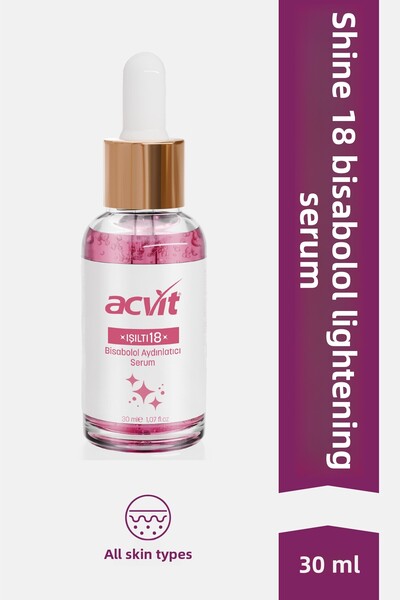 Acvit Işıltı 18 – Bisabolol Brightening Serum – 30 ml